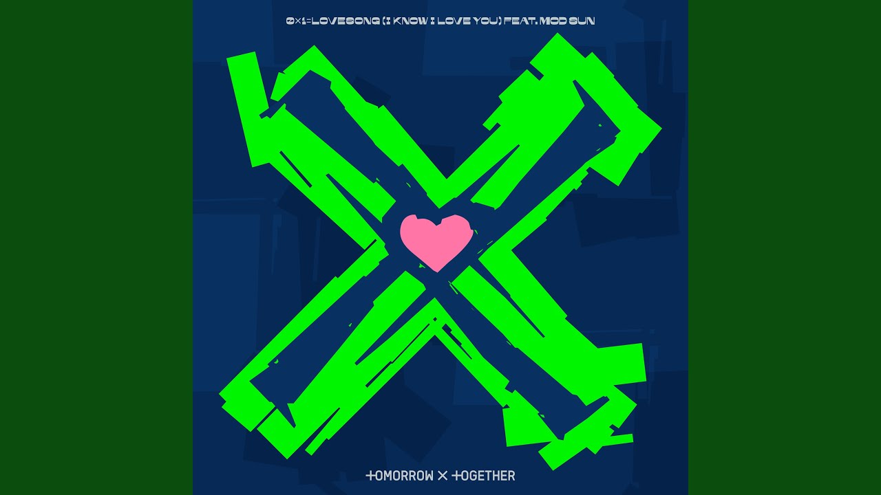 KorbanPHP's tweet card. 0X1=LOVESONG (I Know I Love You) 피처링: MOD SUN