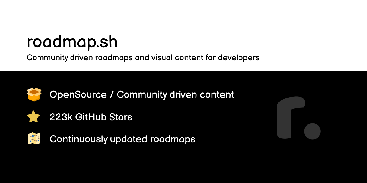 jongallant's tweet card. Interactive roadmaps, guides and other educational content to help developers grow in their careers. - kamranahmedse/developer-roadmap
