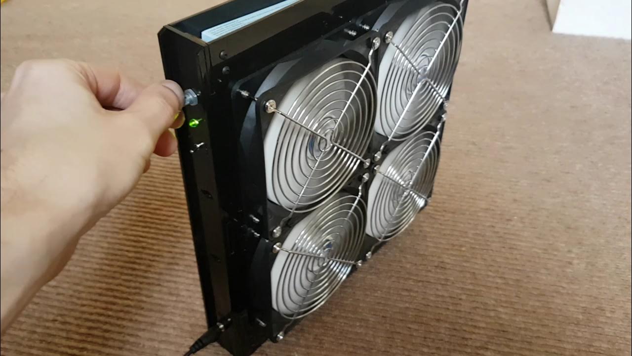 MatrixFlowcode's tweet card. Adjustable Home Made Air Purifier using Flowcode