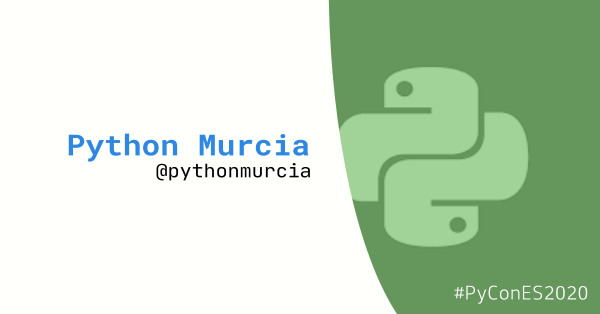 PyConES's tweet card. Comunidad de programadores Python en Murcia