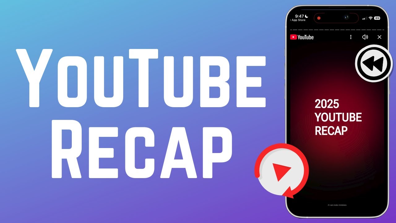 TechLifeUnity's tweet card. How to See & Share Your YouTube Recap 2025 (New Feature)