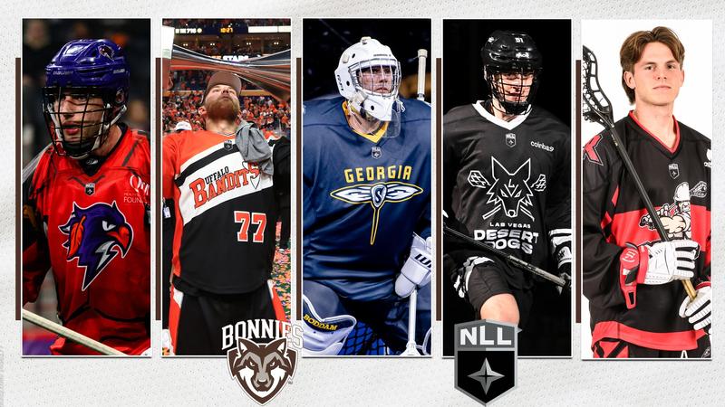 GoBonnies's tweet card. With the 2025-26 National Lacrosse League season in full swing, St. Bonaventure men's lacrosse is strongly represented in the professional landscape with five alums currently rostered.