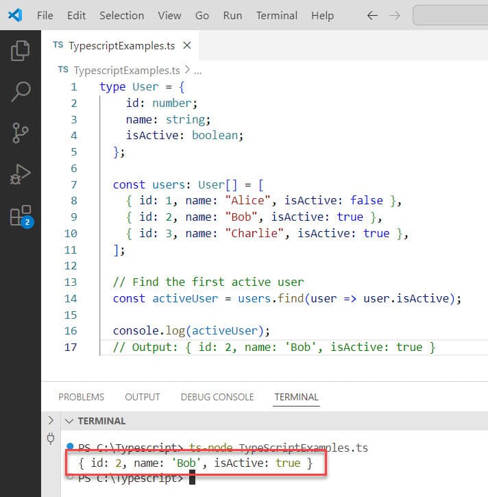 SPGuides's tweet card. Learn how to use Array.find() in TypeScript to locate the first matching element in an array. Includes syntax, examples, and tips for clean, type-safe code.
