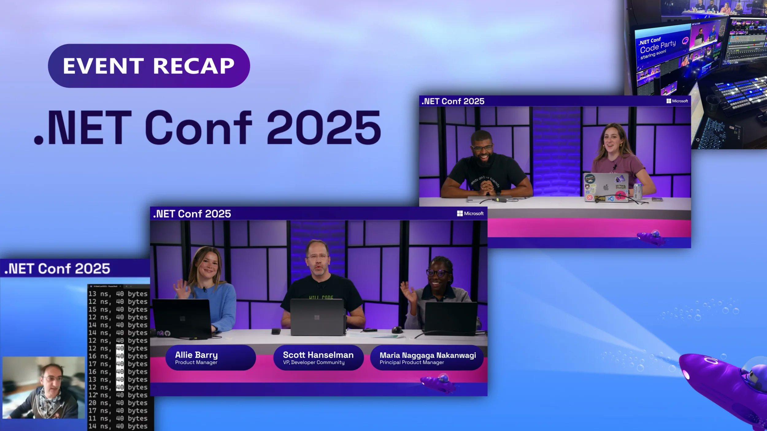 devdigest_today's tweet card. .NET Conf 2025 is over, but you can catch up with all the announcements and fun with video recordings, slides, demos, and more.
