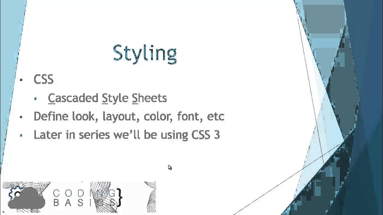 CodingBasics's tweet card. Introduction and Setup - HTML and CSS: Tutorial 1