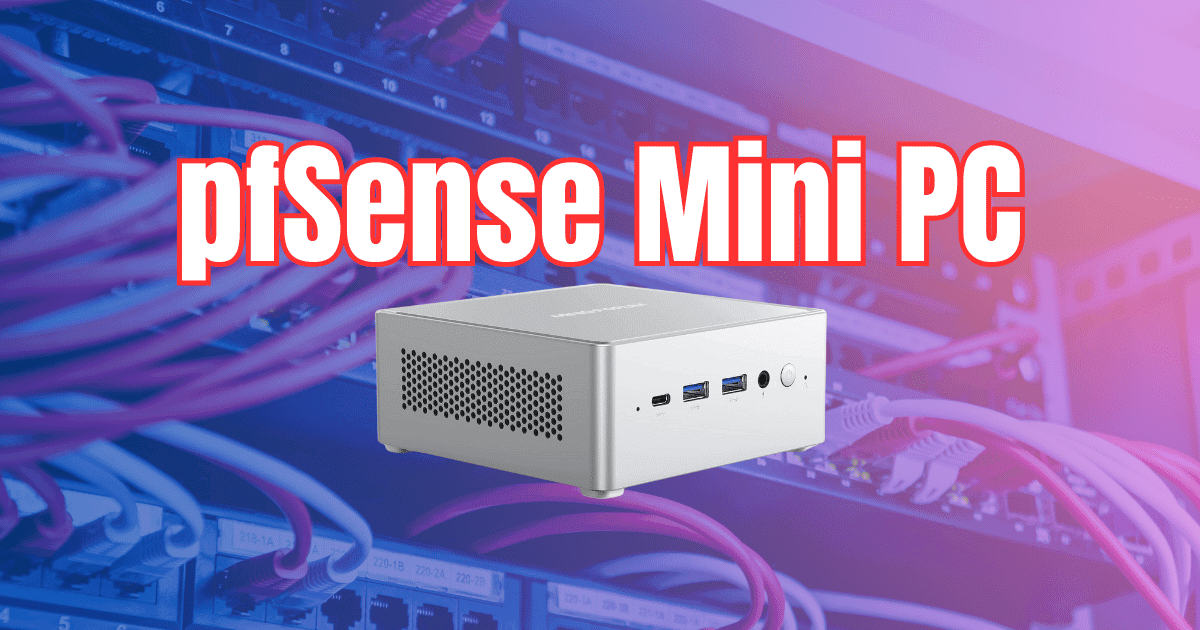 vspinmaster's tweet card. A look at installing a pfSense mini pc as an energy-efficient firewall solution. Learn the advantages of using a mini PC as your router software.