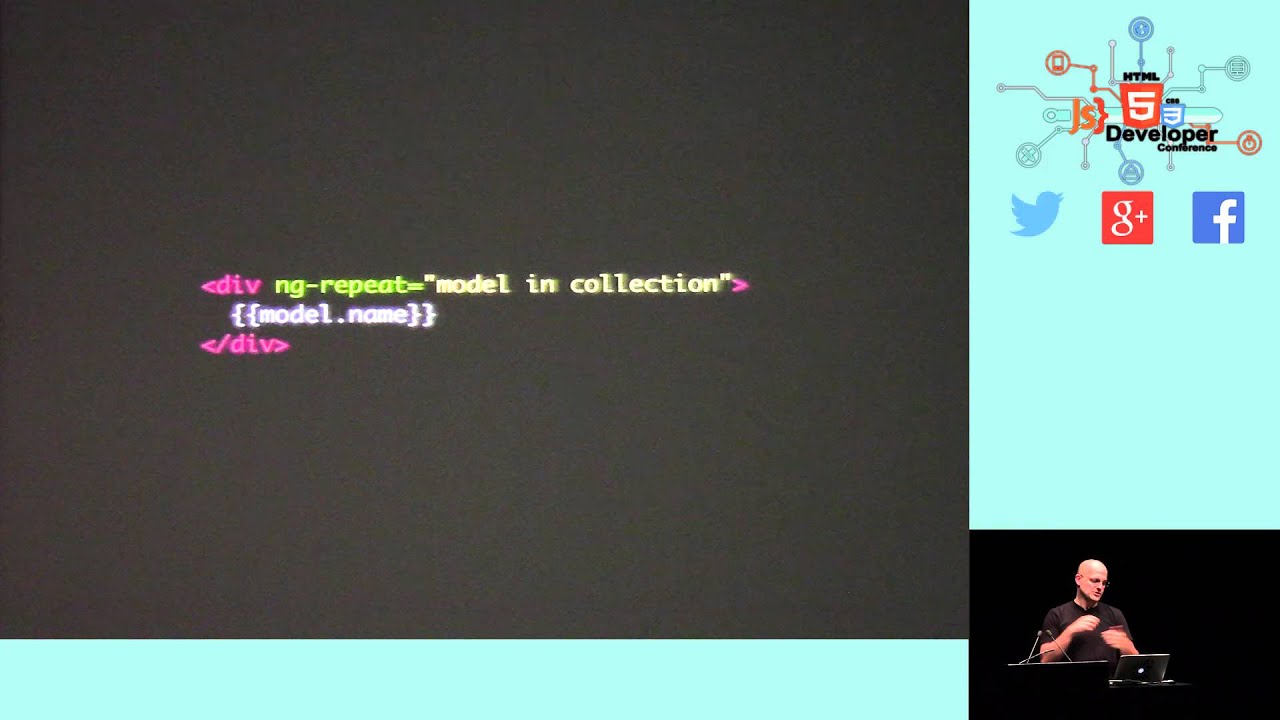 html5devconf's tweet card. HTML5DevConf: Michael Jackson, ReactJSTraining: React–Not Just Hype!