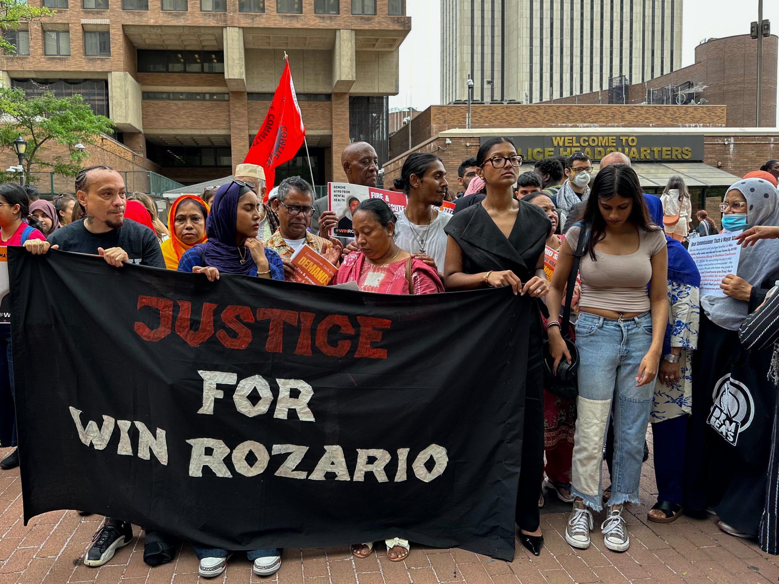 watchthecops's tweet card. Elected officials are calling on Police Commissioner Jessica Tisch to act before a statute of limitation expires next Friday on serving misconduct charges in the killing of 19-year-old Win Rozario.
