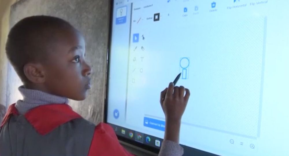 SchoolCoding's tweet card. In the semi-arid parts of northern Kenya, a mere six rainfalls over the past three years has resulted in one of the worst droughts in living memory.