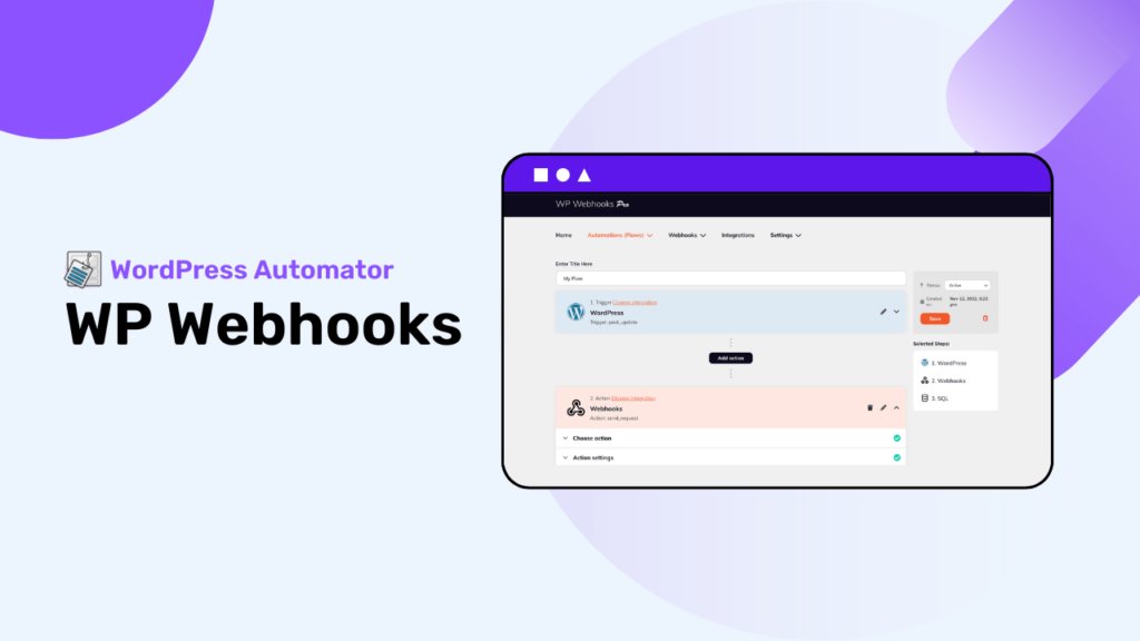 benswrite's tweet card. Your time and resources are precious. With WP Webhooks, you make sure that none of it goes to waste by applying intelligent WordPress automation to your everyday tasks.