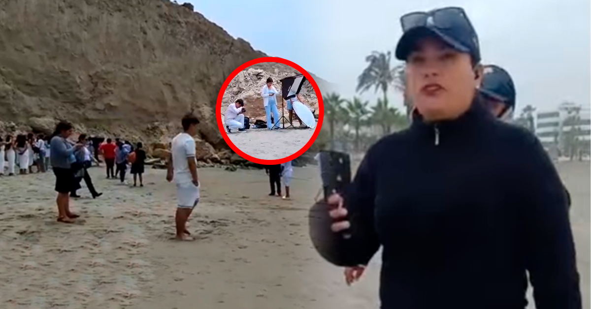 exitosape's tweet card. La promoción de la I.E. San José de Moro decidió trasladar su sesión fotográfica a Puerto Eten tras ser intervenida por municipales que exigían un permiso, horas después de que el propio alcalde...