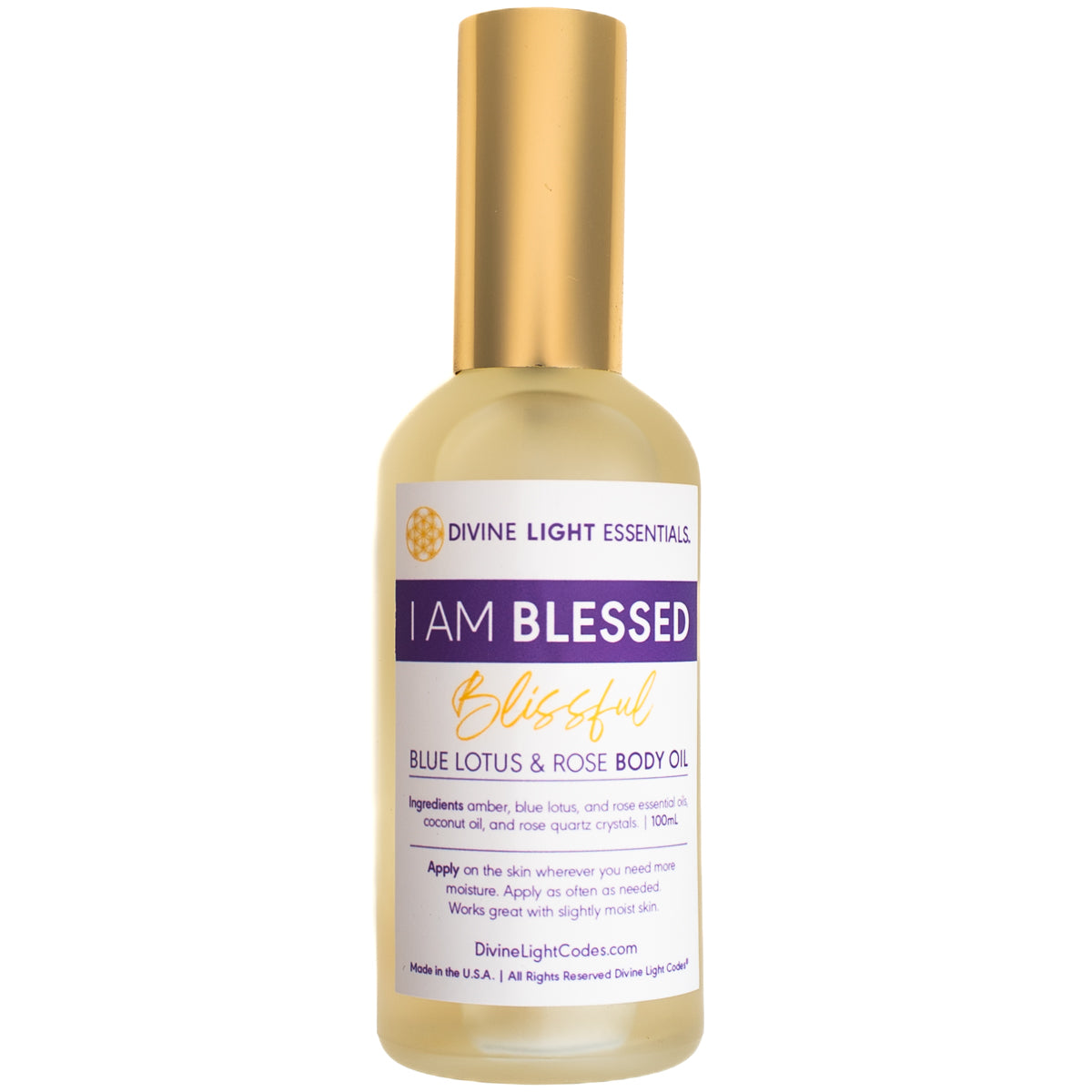 DivineLightCode's tweet card. I Am Blessed – Emotional Healing – Essential Oil Elixir Dropper Bottle Supports calmness, peace of mind, blessings Experience a sense of blessing and tranquility with the I Am Blessed Essential Oil...
