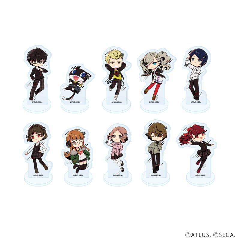 eeo_store's tweet card. 全種類まとめ買いはこちらダイカットで加工されたアクリル製のスタンド型アイテムです。裏面は無地(白)■商品サイズ■本体：70×70mm以内台座：30×30mm以内...