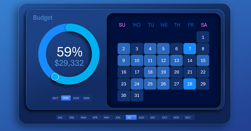 excelvisualdata's tweet card. Download the interactive calendar heatmap template for activity analysis and daily monthly data tracking. The color scale helps quickly identify peaks and declines in monthly data.