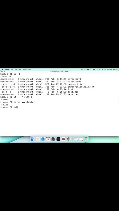 vaibhavmd's tweet card. How to test file attributes for file existence? #unix #unixcommands...
