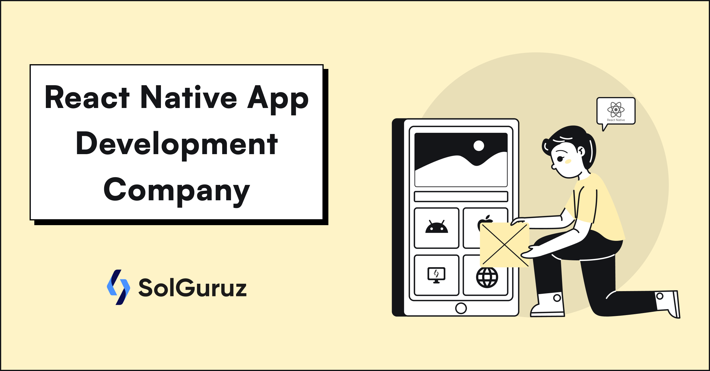 sachinsolguruz's tweet card. Explore top React Native app development services at SolGuruz. Build intuitive cross-platform mobile apps with our expert React Native team.