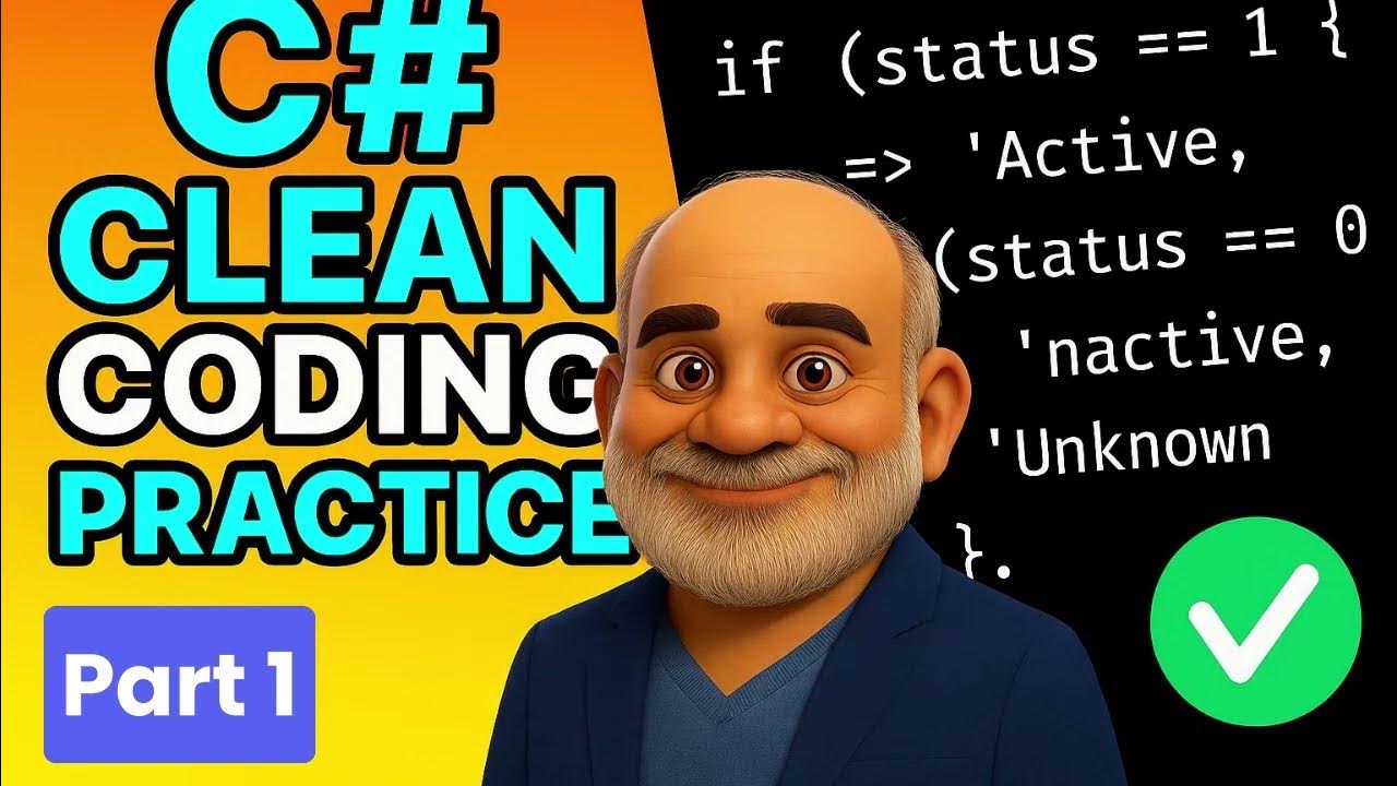 dotnetsme's tweet card. 💡Part 1 - C# Clean Coding Practice beginner friendly