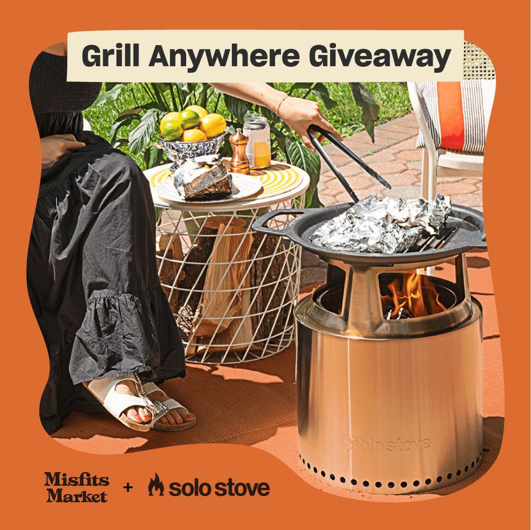SQLSpouse's tweet card. Grill on the go with everything you need to celebrate National Grilling Month. Solo Stove and Misfits Market are teaming up to bring you the Grill Anywhere Giveaway. See what new flame-kissed flavors...
