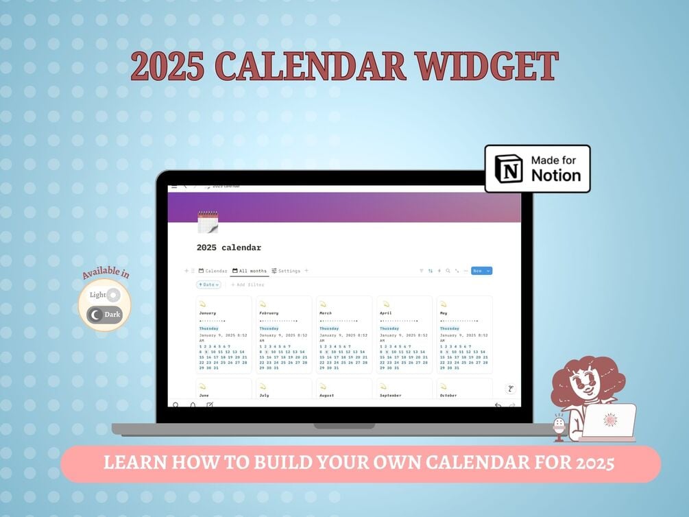 Royalcoool's tweet card. Unlock the power of Notion with our custom calendar widget built using databases!What will you get?• 1 Notion templateWhat's inside?• A calendar widget designed entirely within Notion using databas...