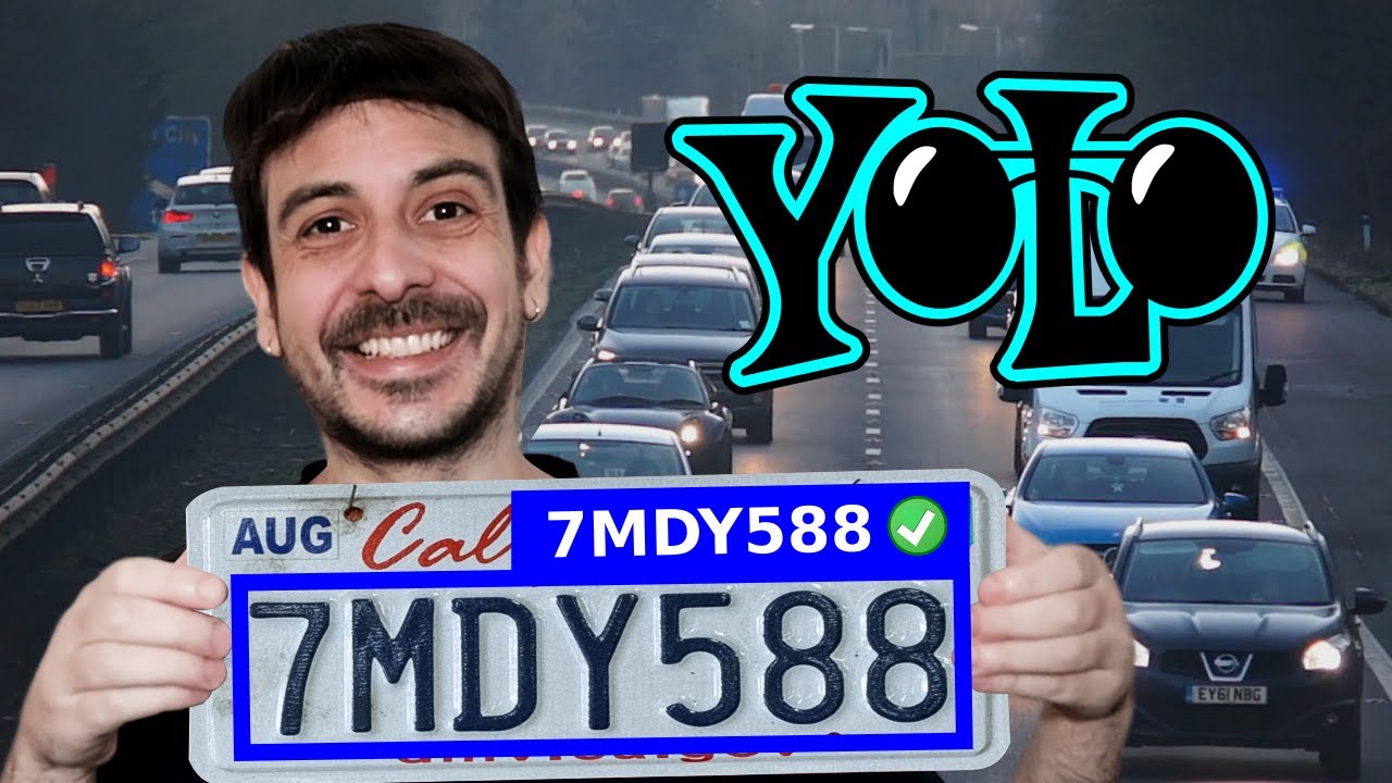 PythonPr's tweet card. Automatic number plate recognition with Python, Yolov8 and EasyOCR |...