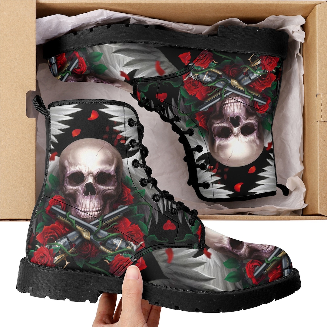 awesomeskull4u's tweet card. This Womens Boots item is sold by myskullshop. Ships from China. Listed on Nov 5, 2025