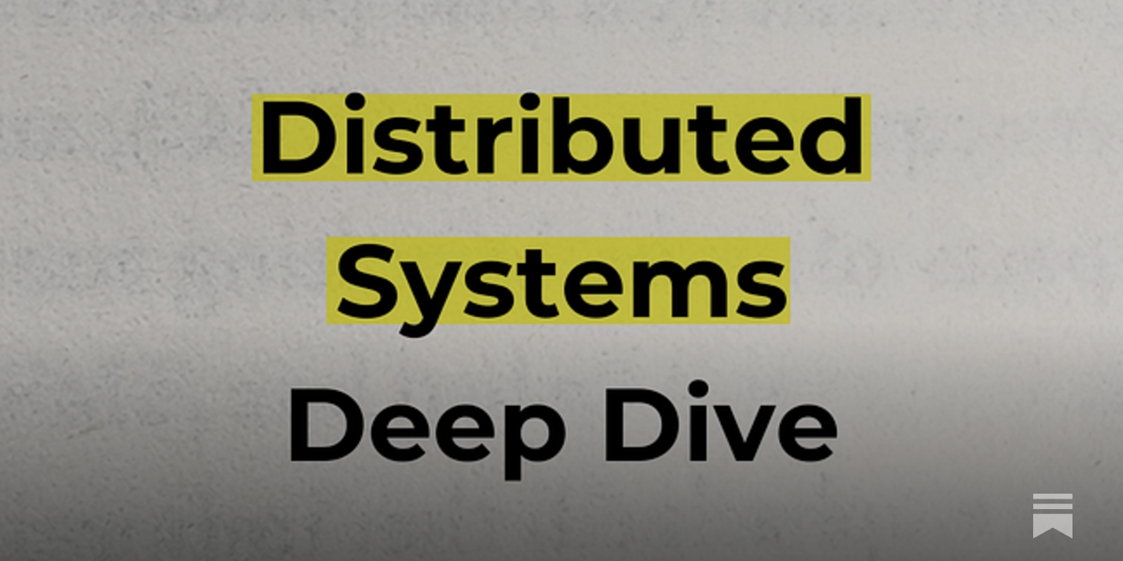 itsalexzajac's tweet card. #105: Understanding Distributed Systems
