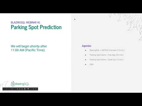 blazingsql's tweet card. ETL with SQL and Dataframes on GPU-Accelerated Data Science