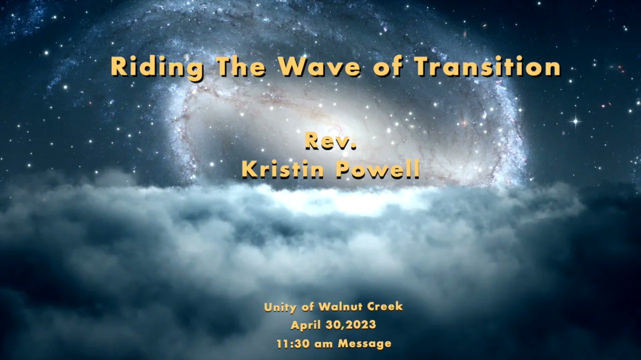 unitycenter_wc's tweet card. April 30, 2023 – Riding the Wave of Transition