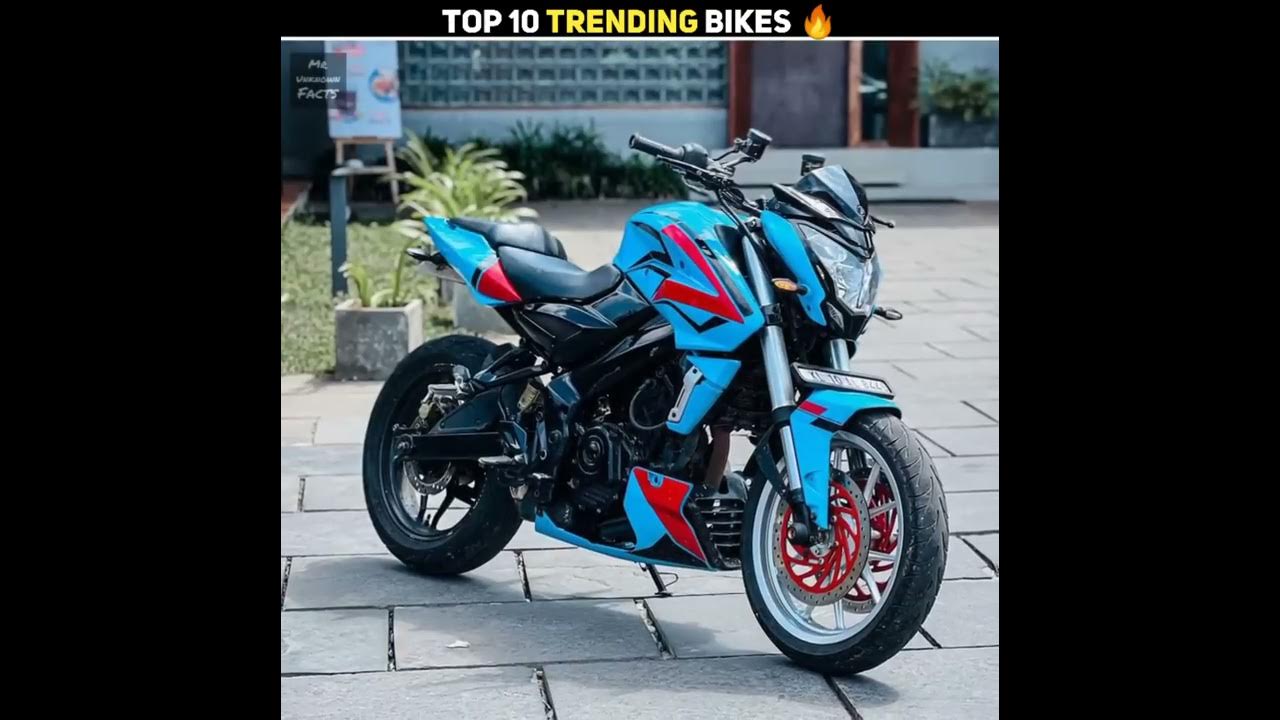 Androidtips9's tweet card. Top 10 Trending Bikes In india🏍️ || Mr Unknown Facts || #shorts