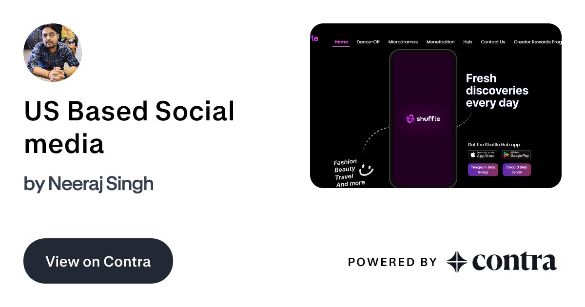 DreamvesselsL's tweet card. Welcome to Shuffle Studios Empowering Content Creators with Fairness and Transparency, US Based Social media app launched. https://shflhub.com/