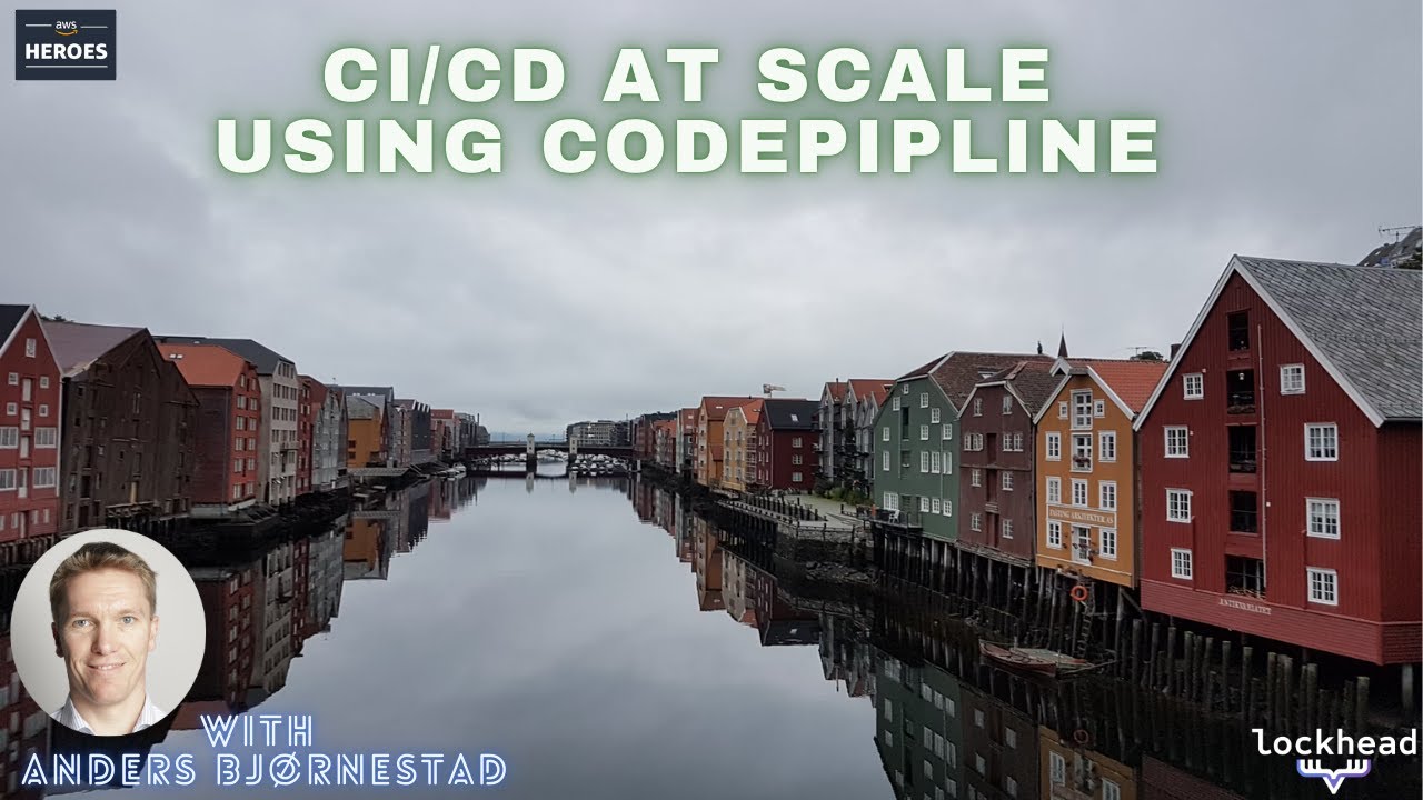 Lockhead's tweet card. How to Scale Thousands of CI/CD Pipelines on AWS without Additional...