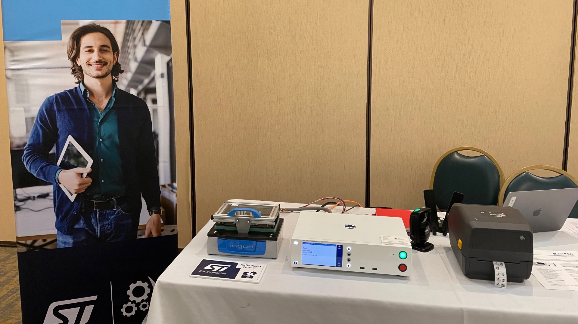 ST_World's tweet card. That’s precisely the promise behind the PLT-300A from Blue Clover, a member of the ST Partner Program.