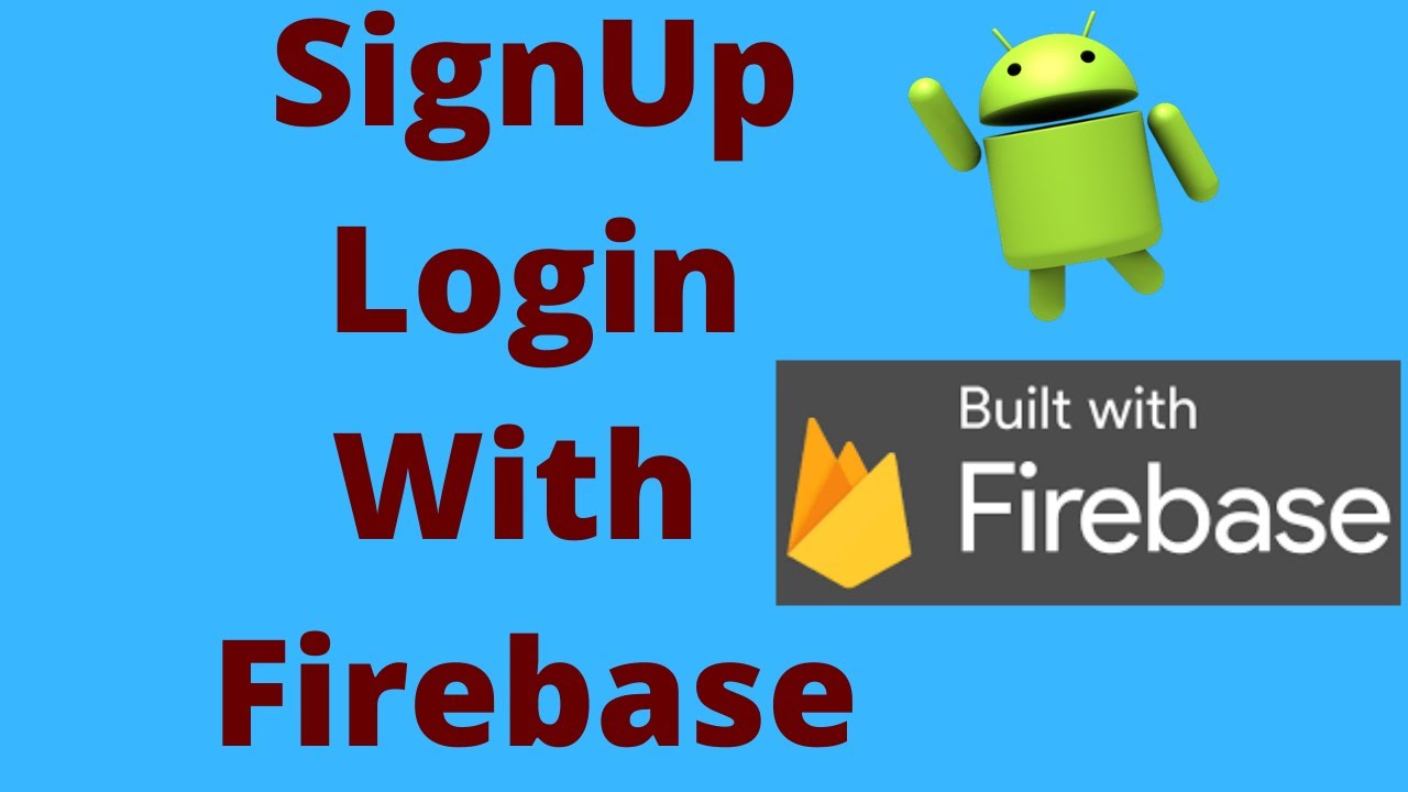 AndroidLearnin1's tweet card. Register and Login Page | Firebase | With Custom Fields | Java |...