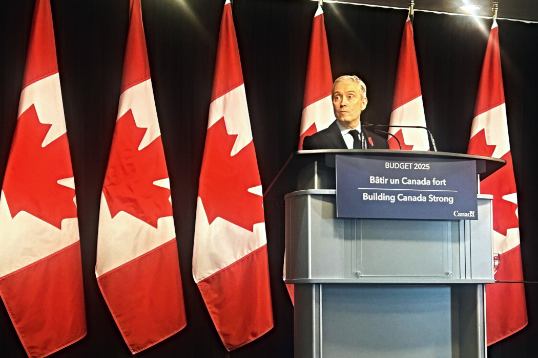 DecoderDotCa's tweet card. Ottawa’s 2025 federal budget, the first under Prime Minister Mark Carney, promises over $1 trillion in investments over five years while projecting a $78.3-billion deficit. Finance Minister Françoi...