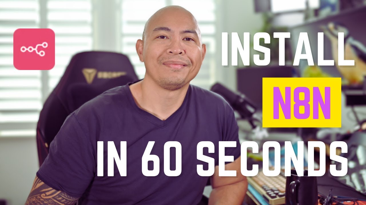 codingmenace's tweet card. How to self Install N8N on VPS in under 60 Seconds (FREE SCRIPT)
