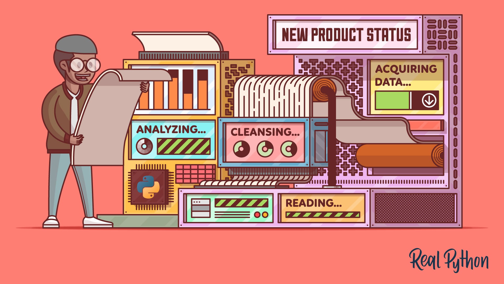 realpython's tweet card. In this tutorial, you'll learn the importance of having a structured data analysis workflow, and you'll get the opportunity to practice using Python for data analysis while following a common...