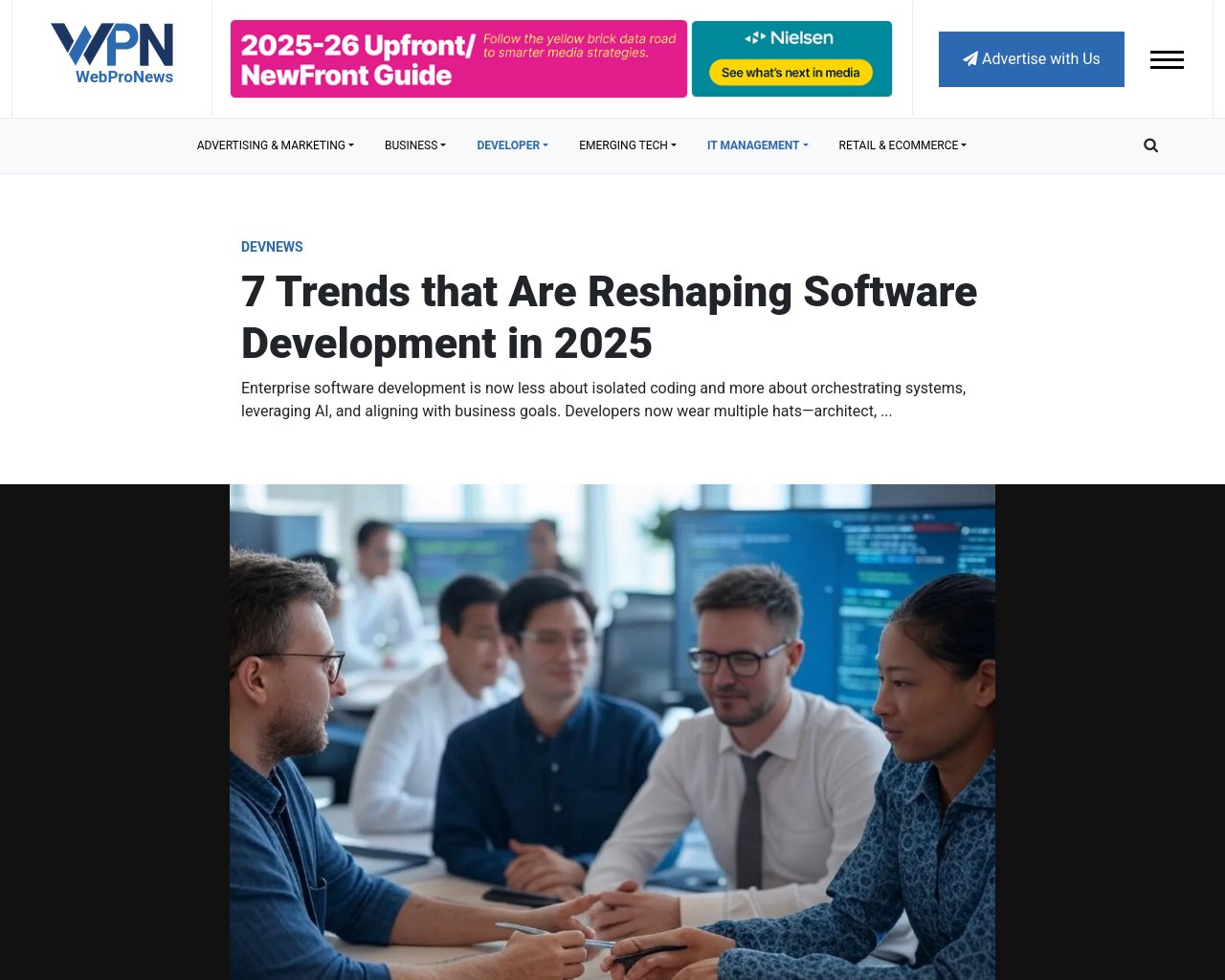 managetech_inc's tweet card. 人々の要求により、エンタープライズソフトウェア開発は急速に変化している 人工知能がソフトウェア開発において重要