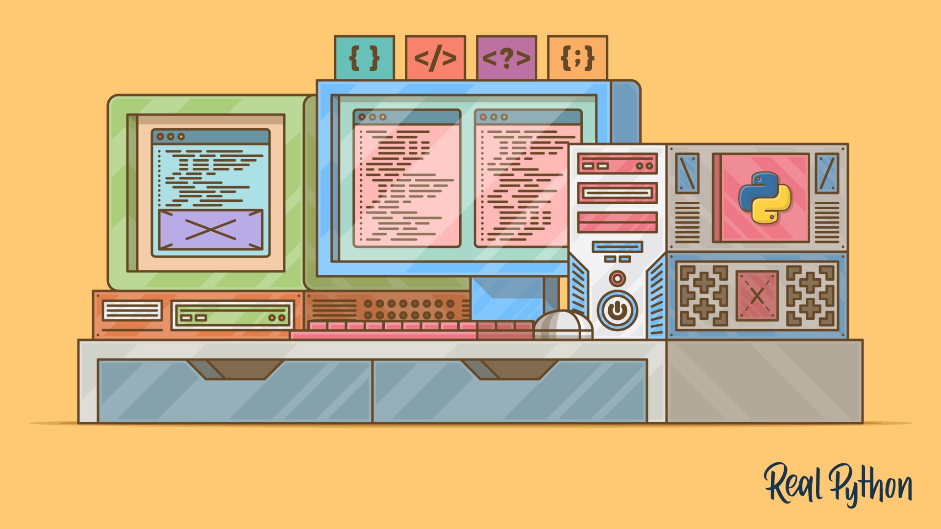 realpython's tweet card. Learn real-world solutions to problems in Python Web application development. These tutorials and articles cover key techniques used in the field. Armed with this knowledge, you can create modern web...