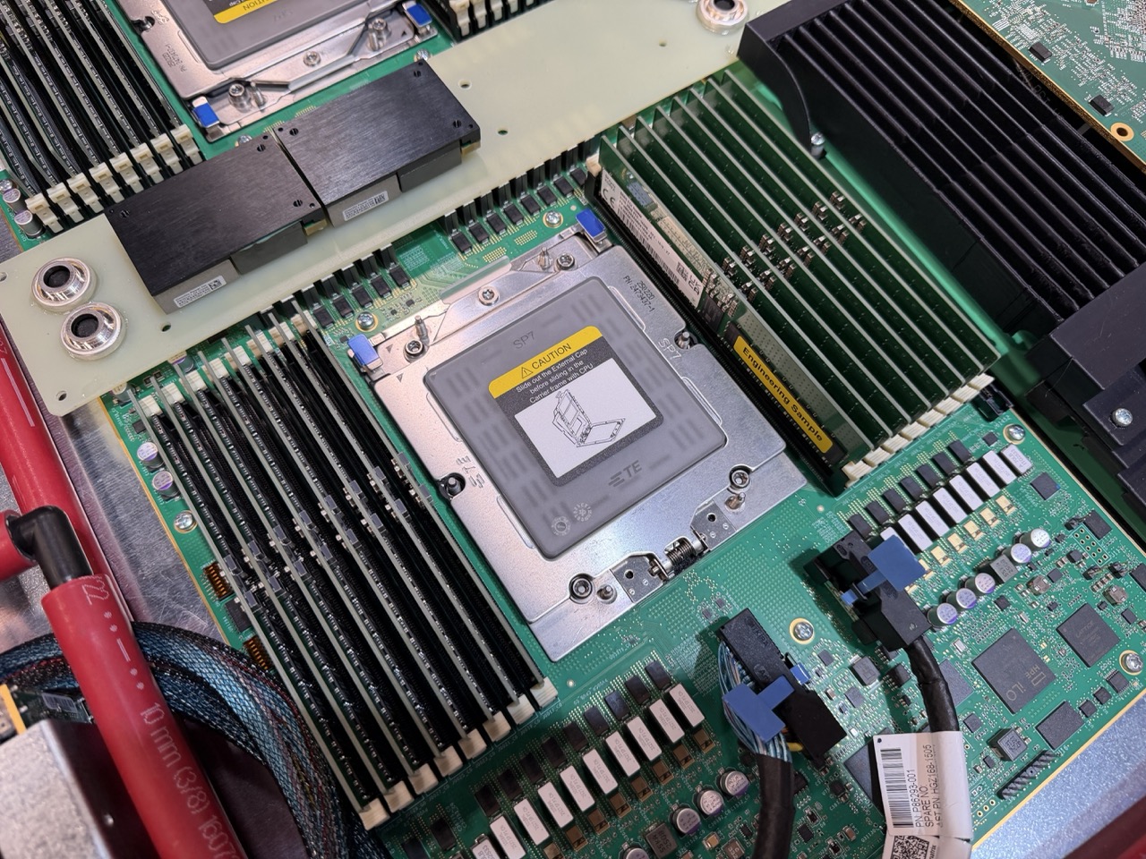 cneumeyer's tweet card. HPE showed off its next-generation AMD EPYC "Venice" socket SP7 supercomputing platform at SC25 along with its Slingshot 400 interconnect