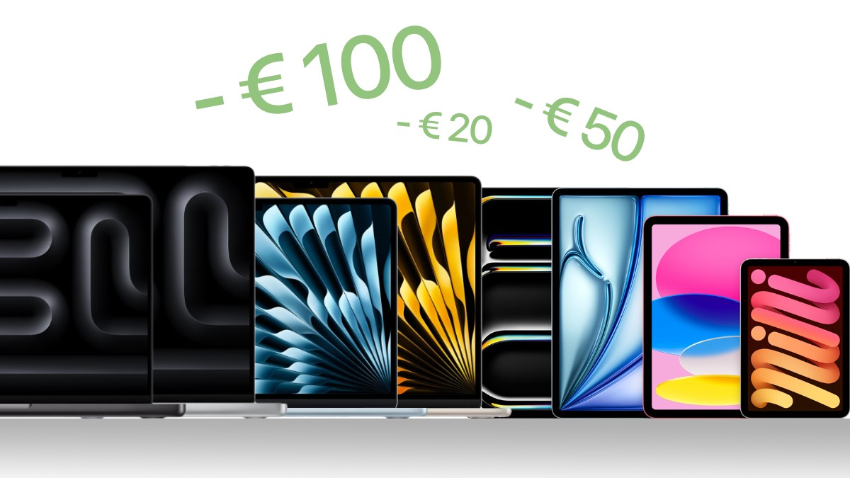 icreate_NL's tweet card. Apple heeft stilletjes álle iPads en MacBooks in zijn assortiment goedkoper gemaakt. En dat scheelt veel: sommige modellen zijn nu maar liefst 100 euro