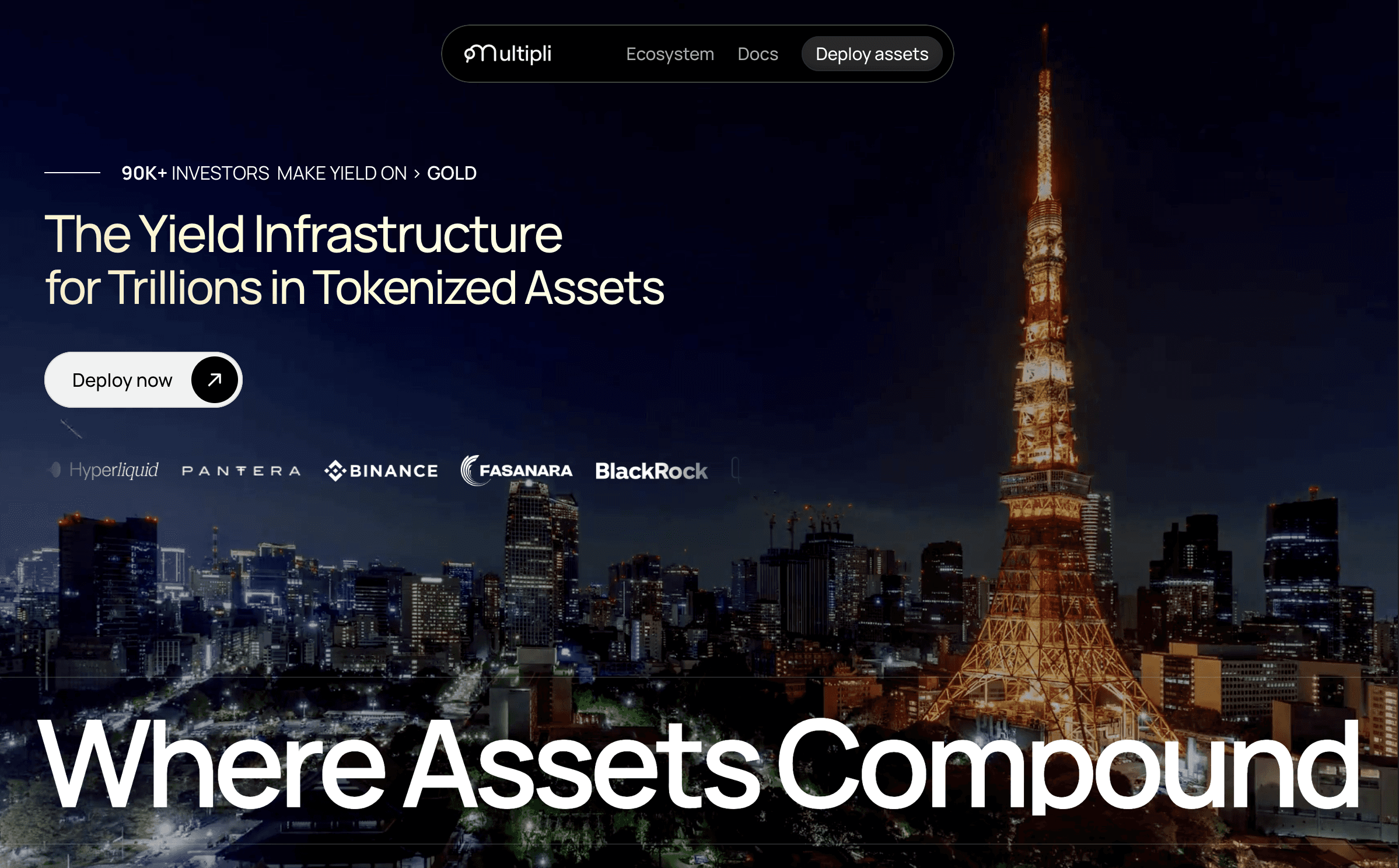 itz_graphi19300's tweet card. Multipli is the world’s first yield infrastructure designed to generate yield on real-world assets (RWA) such as Gold, Stocks, Commofities and Stablecoins.