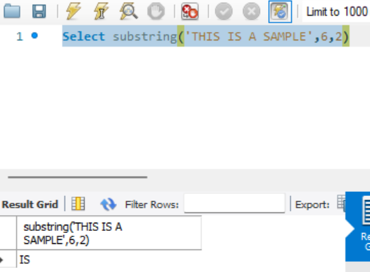 SQLShack's tweet card. This article will describe an understanding of different ways to use the SUBSTRING function in MySQL.