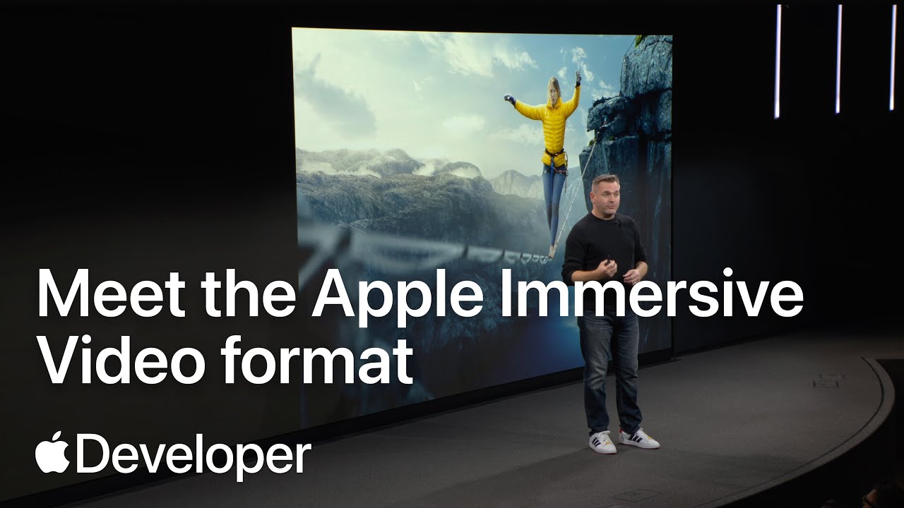 Sudaraka94's tweet card. Meet the Apple Immersive Video format | Meet with Apple