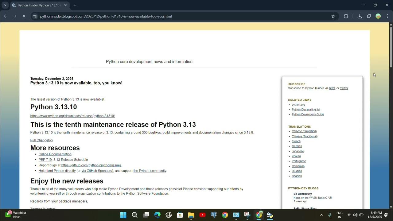MANTHAN_PATEL23's tweet card. Beginner Tutorial: Install Python on Your PC in 2025 (Easy Method!)
