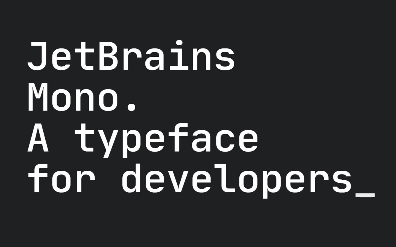 JavaScript's tweet card. Try JetBrains Mono in your IDE. Its simple forms and attention to every detail make coding a nice experience for developers’ eyes, no matter which IDE you choose.
