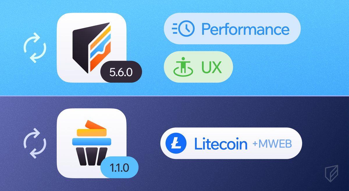 cakewallet's tweet card. Faster wallets. Better UX. Improved security. Here's what changed in the newest version v5.6 of Cake Wallet.