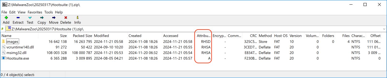lucasverdan's tweet card. Python Bot Delivered Through DLL Side-Loading, Author: Xavier Mertens