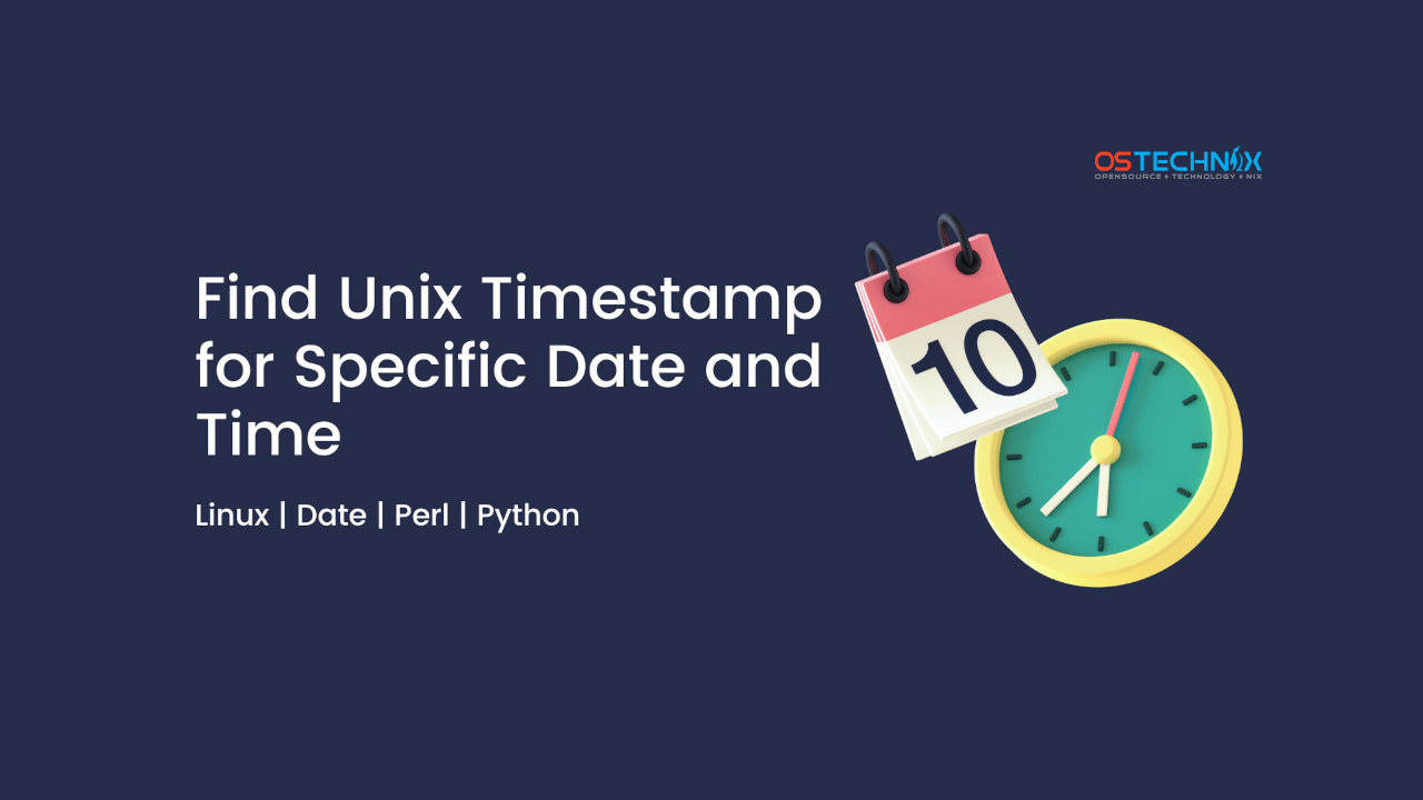 jccall80's tweet card. In this tutorial, we will learn how to find the Unix timestamp for a specific date and time using various methods available in Linux.