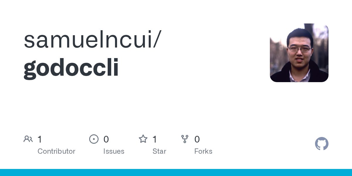 golangch's tweet card. Contribute to samuelncui/godoccli development by creating an account on GitHub.