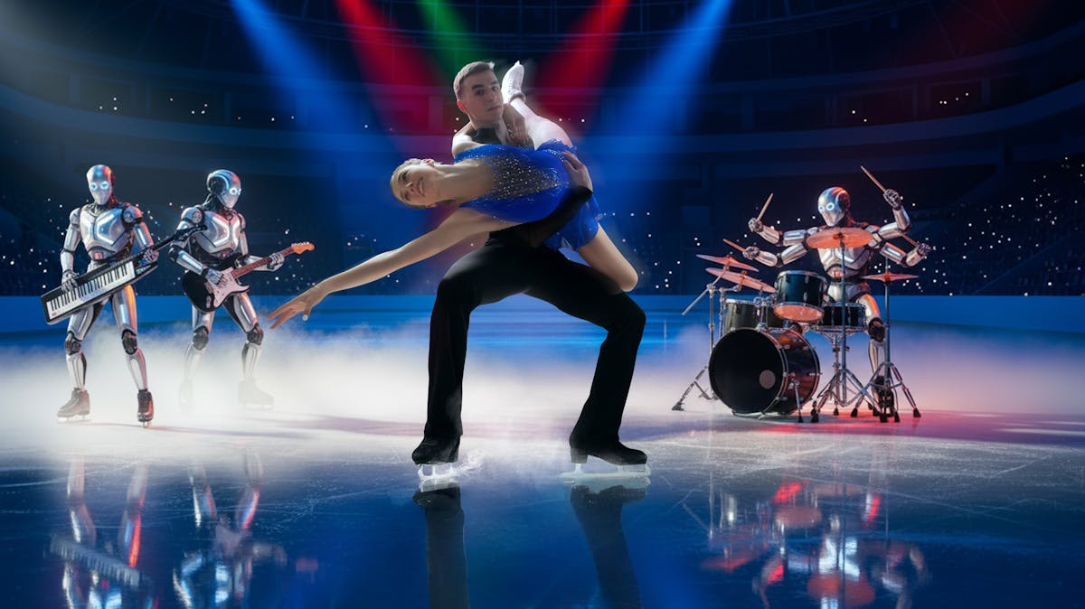 theinformation's tweet card. Of all the places AI is seeping into, a program by a pair of Czech ice dancers angling for a spot at the Winter Olympics in February may be one of the most unexpected. Yet, at last weekend’s Skate...